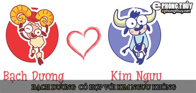 Cung Bạch Dương có hợp với cung Kim Ngưu không