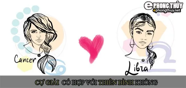 Cung Cự Giải có hợp với cung Thiên Bình không