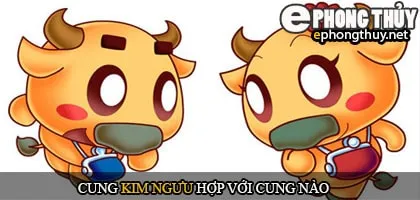 Cung kim ngưu hợp với cung nào