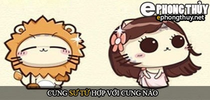 Cung sư tử hợp với cung nào