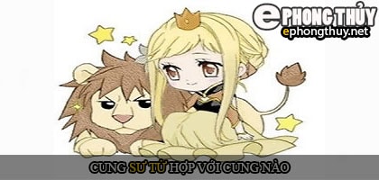 Cung sư tử hợp với cung nào