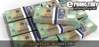 Giải mã giấc mơ thấy tiền