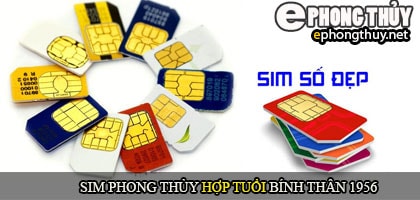 Xem sim số đẹp hợp tuổi 1956