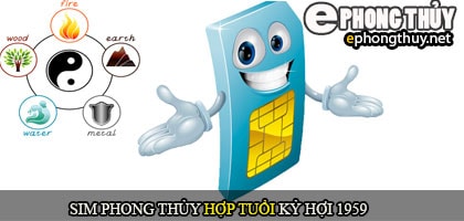 Xem sim số đẹp hợp tuổi 1959