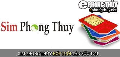 Xem sim số đẹp hợp tuổi 1961