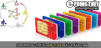 Xem sim số đẹp hợp tuổi 1968