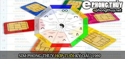Xem sim số đẹp hợp tuổi 1969