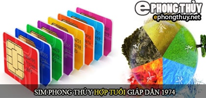 Xem sim số đẹp hợp tuổi 1974
