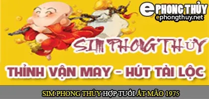 Xem sim số đẹp hợp tuổi 1975