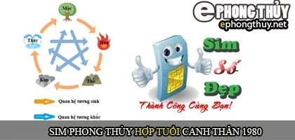Xem sim số đẹp hợp tuổi 1980