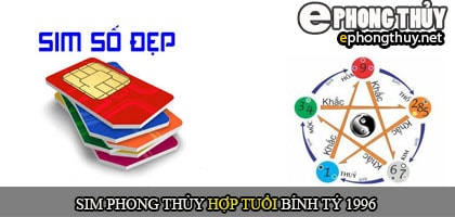 Xem sim số đẹp hợp tuổi 1996