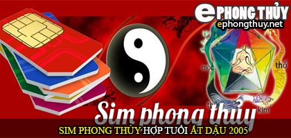 Xem sim số đẹp hợp tuổi 2005
