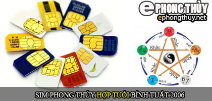 Xem sim số đẹp hợp tuổi 2006