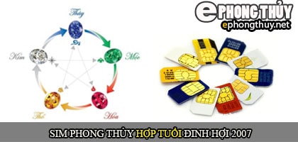 Xem sim số đẹp hợp tuổi 2007
