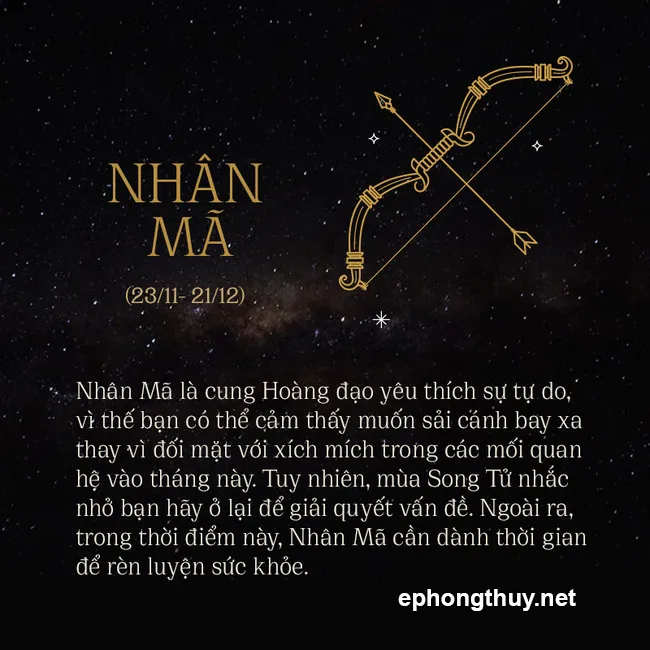 Tính cách cung nhân mã
