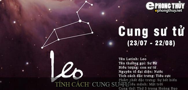 Tính cách cung Sư Tử