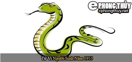 Tử vi người sinh năm 1953 Quý Tỵ