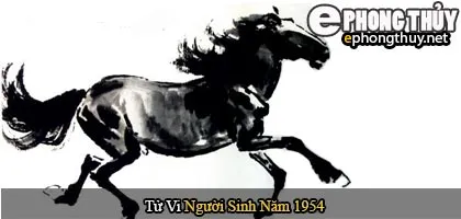 Tử vi người sinh năm 1954 Giáp Ngọ