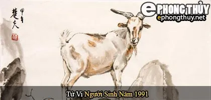 Tử vi người sinh năm 1991 Tân Mùi