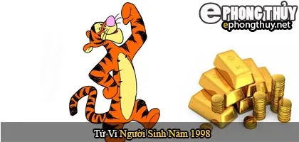Tử vi người sinh năm 1998 Mậu Dần