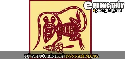 Tử vi tuổi Bính Tý 1996 nam mạng