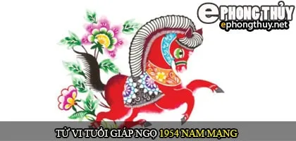 Tử vi tuổi Giáp Ngọ 1954 nam mạng