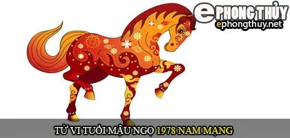 Tử vi tuổi Mậu Ngọ 1978 nam mạng