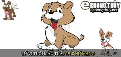 Tử vi tuổi Mậu Tuất 1958 nữ mạng