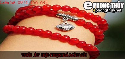 Tuổi ất hợi nên chọn đá màu nào?
