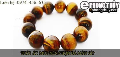 Tuổi ất mùi nên chọn đá màu nào?