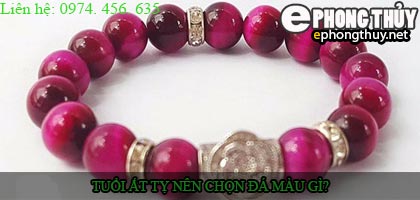 Tuổi ất tỵ nên chọn đá màu nào?