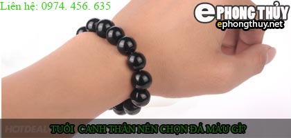 Tuổi canh thân nên chọn đá màu nào?