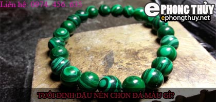 Tuổi đinh dậu nên chọn đá màu nào?