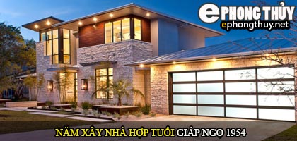 Tuổi Giáp Ngọ nên xây nhà năm nào