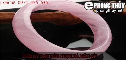 Tuổi kỷ dậu nên chọn đá màu nào?