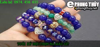 Tuổi kỷ hợi nên chọn đá màu nào?