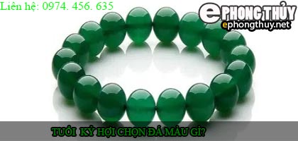 Tuổi kỷ hợi nên chọn đá màu nào?