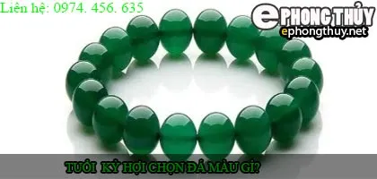 Tuổi kỷ hợi nên chọn đá màu nào?