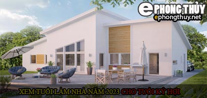 Xem tuổi xây nhà cho tuổi Kỷ Hợi năm 2023