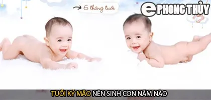 Xem năm sinh con hợp tuổi kỷ mão