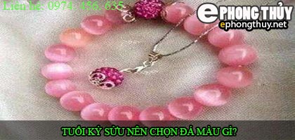 Tuổi kỷ sửu nên chọn đá màu nào?