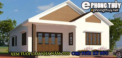 Tuổi ky sửu xây nhà năm 2020
