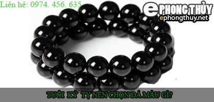 Tuổi kỷ tỵ nên chọn đá màu nào?
