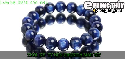 Tuổi kỷ tỵ nên chọn đá màu nào?