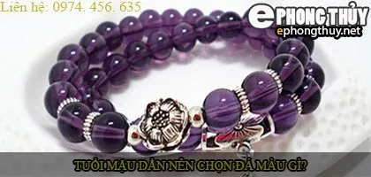 Tuổi mậu dần nên chọn đá màu nào?