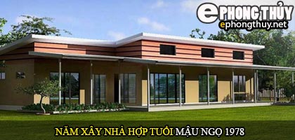 Tuổi Mậu Ngọ nên xây nhà năm nào