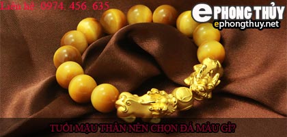 Tuổi mậu thân nên chọn đá màu nào?