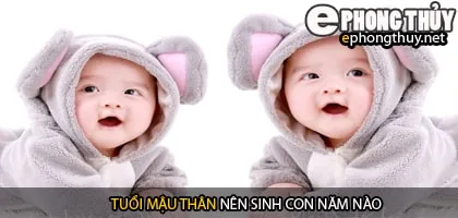 Xem năm sinh con hợp tuổi mậu thân