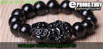 Tuổi mậu tuất nên chọn đá màu nào?