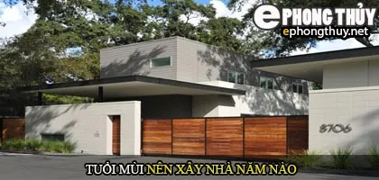 Tuổi Mùi nên xây nhà năm nào